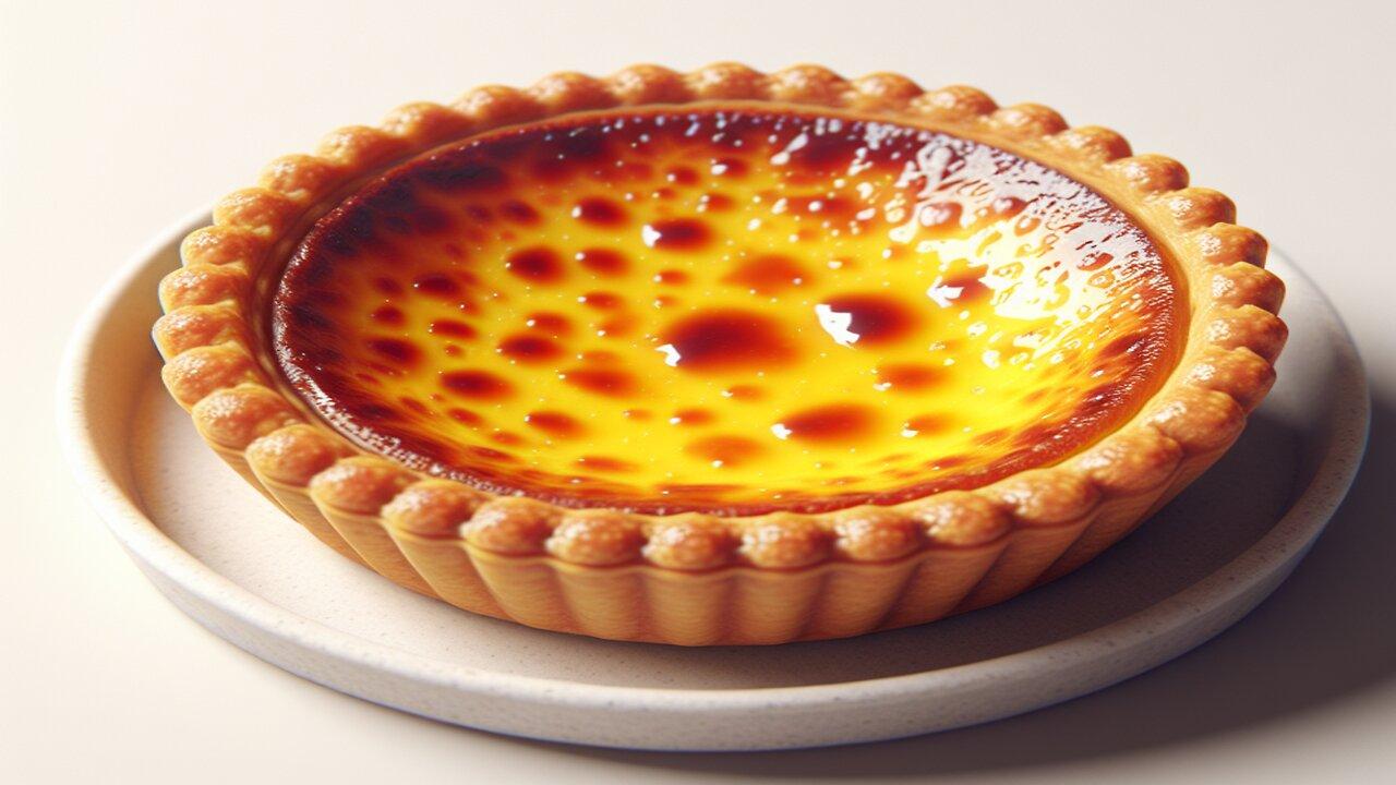 Delicious Chinese food:Egg Tart
