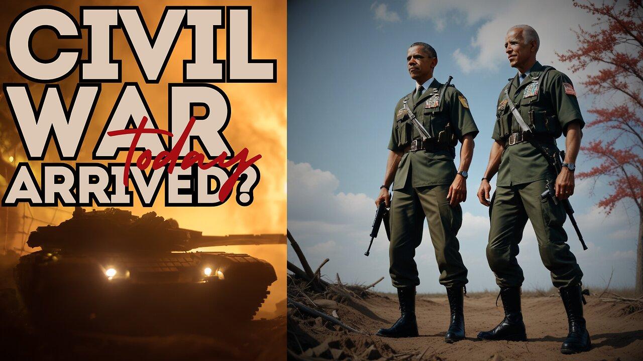 CIVIL WAR ARRIVED TODAY! Was The Signal Given? You Decide!