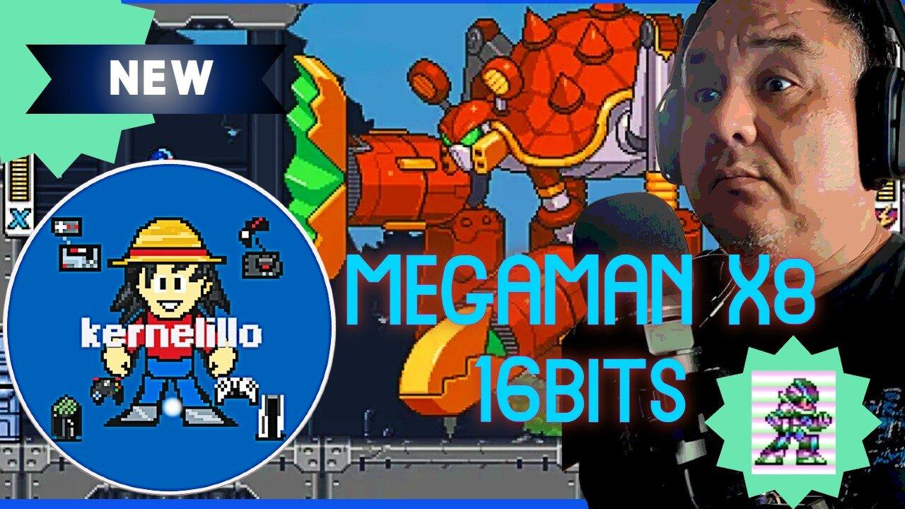 Aventura Retro en Mega Man X8 16-bits! 🎮 #MegamanX8 #RetroGaming #16Bit