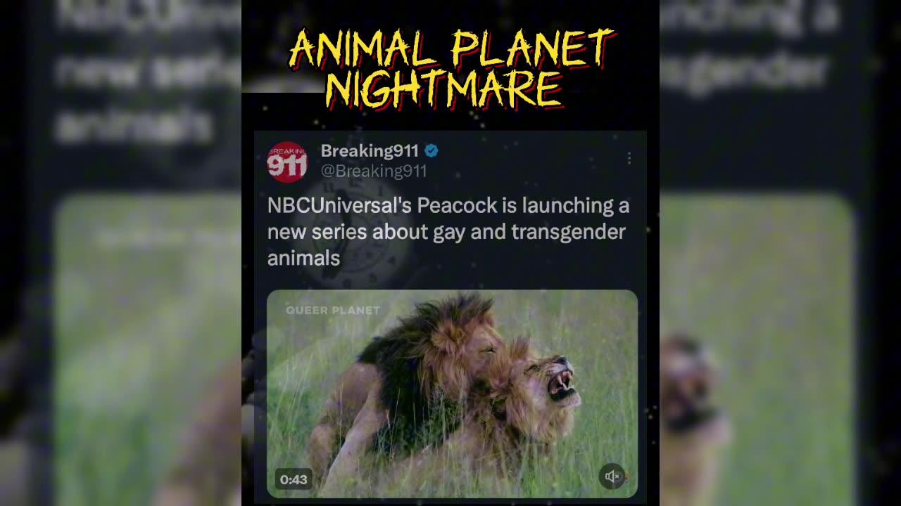 Animal Planet Nightmare: What The Hell is going on with Woke Hollywood!