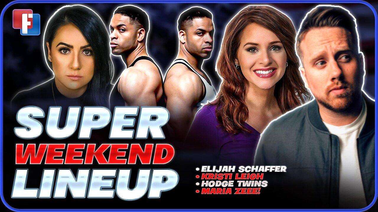Super Weekend Line up: Elijah Schaffer, Kristi Leigh, HodgeTwins, and Maria Zeee