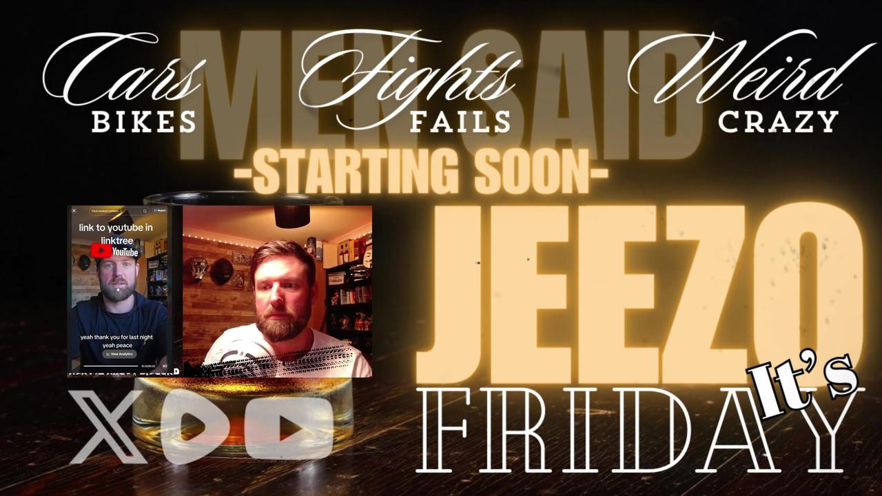 Jeezo Its Friday #28 - Live Review of the Week in Clips.