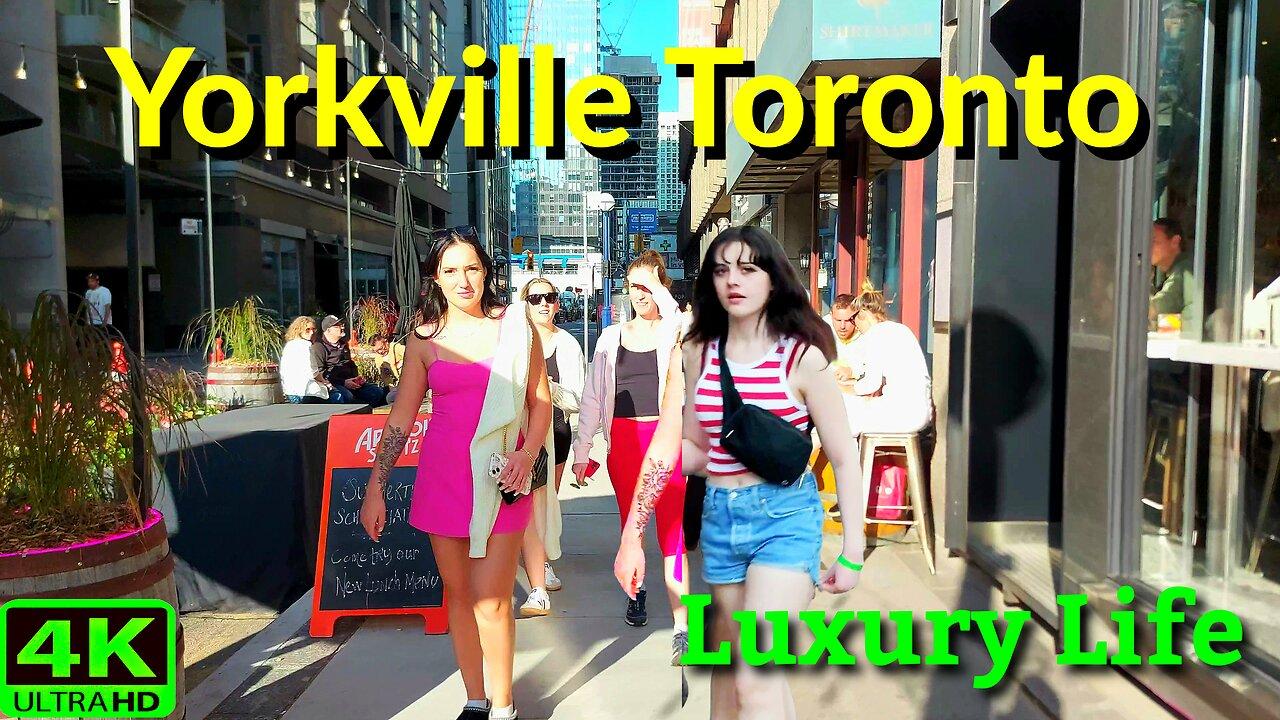 【4K】Luxury Toronto in prestigious Downtown Toronto Canada 🇨🇦