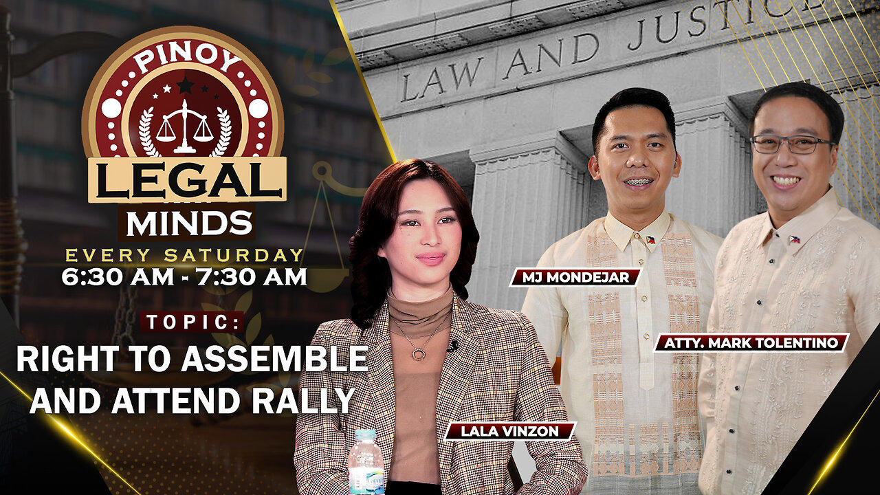 LIVE: Pinoy Legal Minds | May 18, 2024