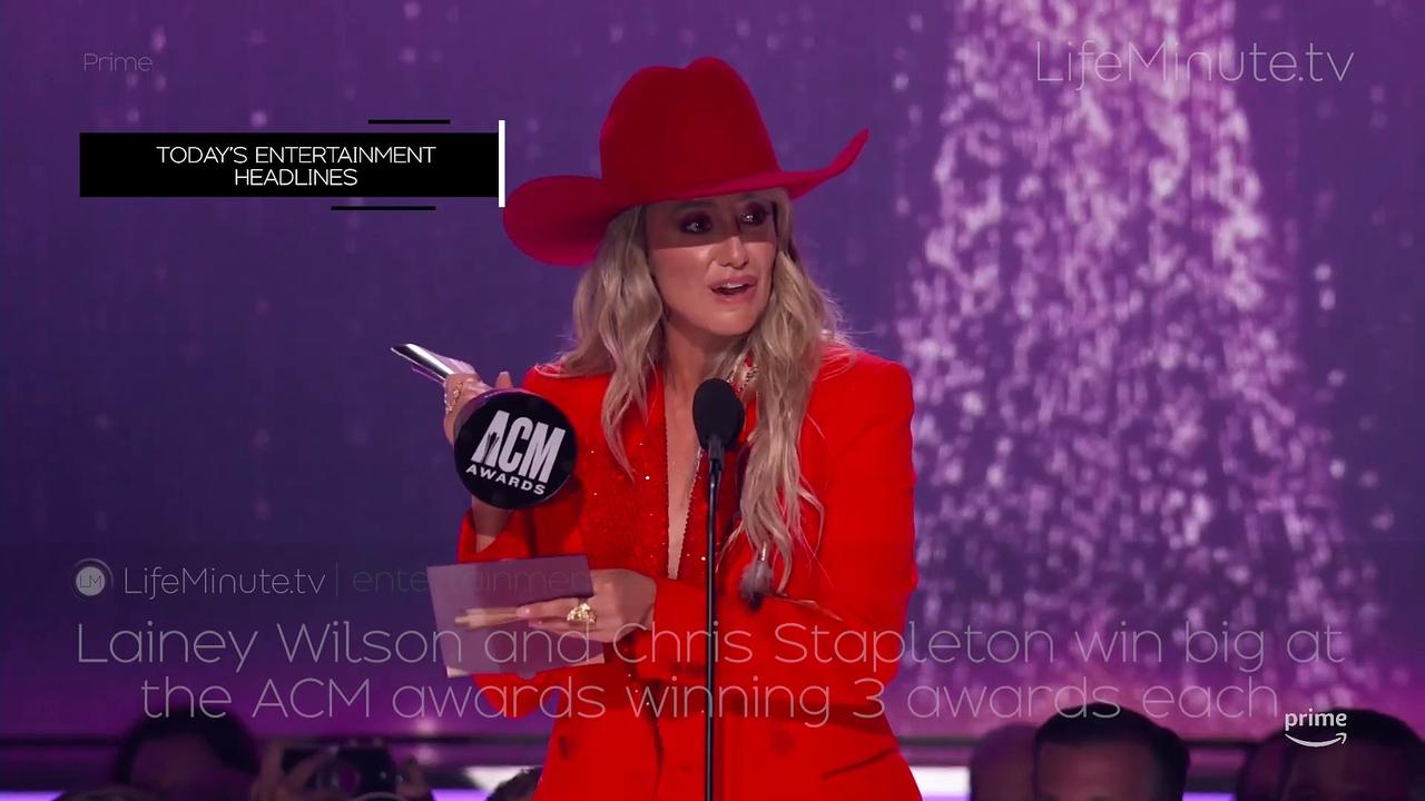 Lainey Wilson and Chris Stapleton Dominate at ACM Awards, Jason Aldean Honors Toby Keith with 'Should've Been a Cowboy' Performa