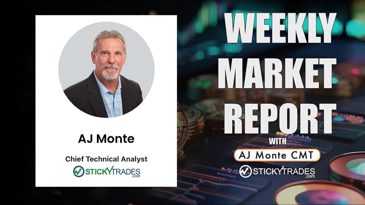 How to Draw Fan Lines - Weekly Market Report with AJ Monte CMT