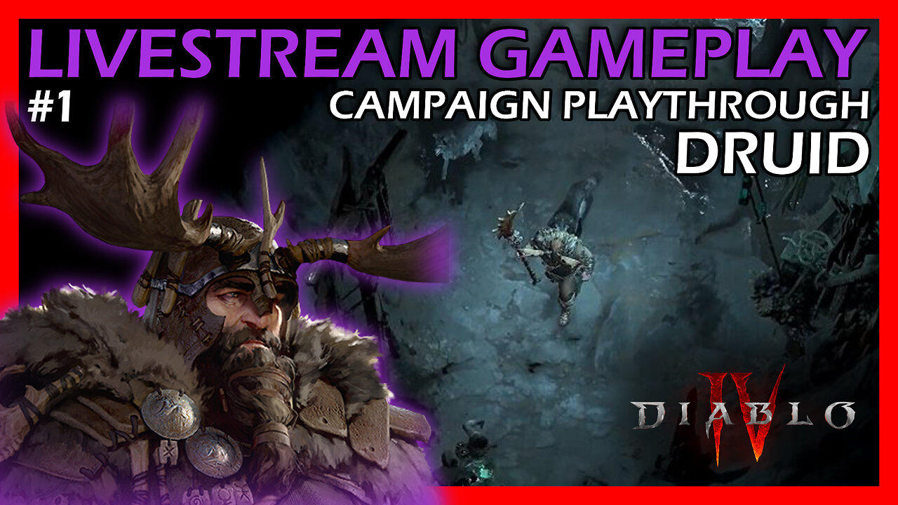 Werewolf Tornado Druid | Campaign playthrough | Diablo 4 Part 1