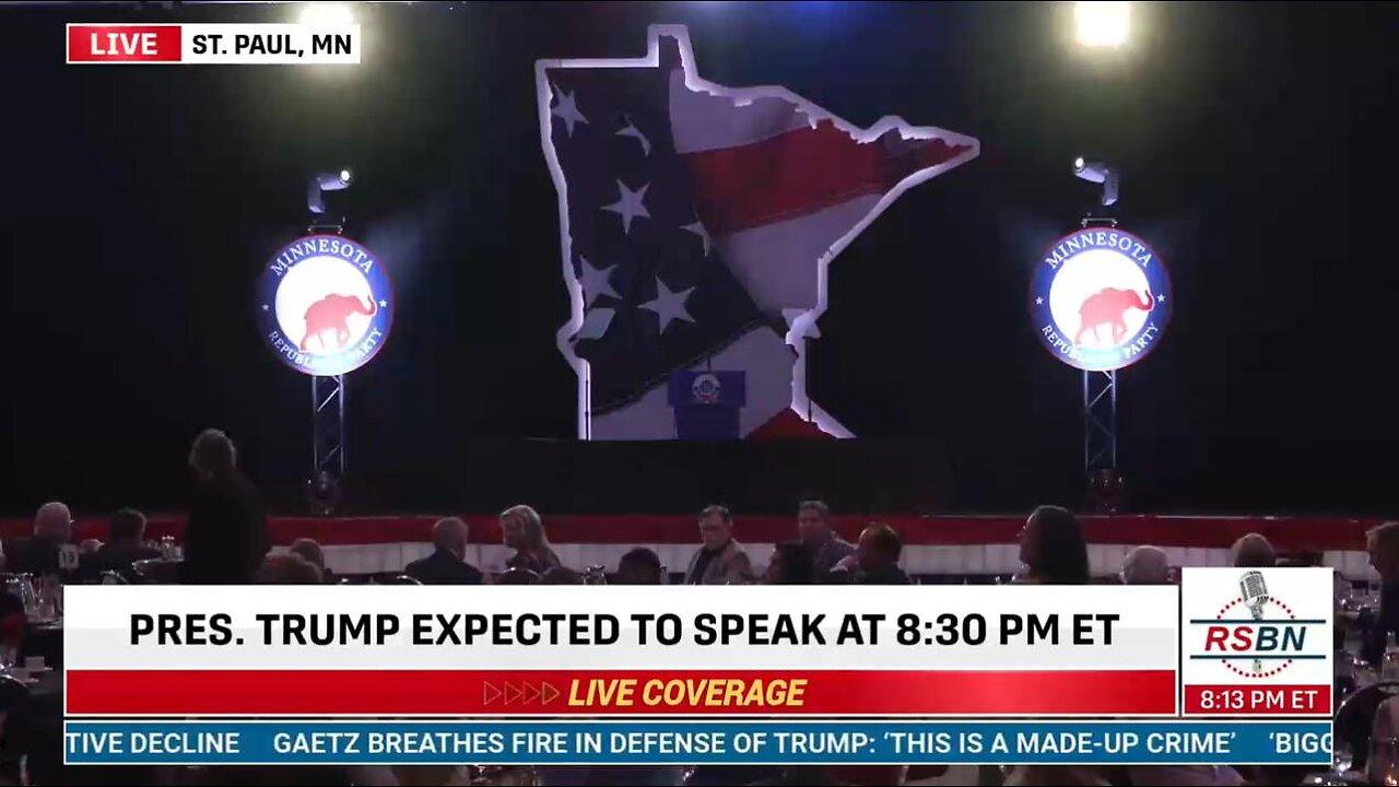 President Trump Keynotes Minnesota GOP Annual Dinner - 5/17/24 - Full