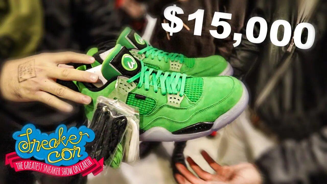 Spending $15k On MOST EXPENSIVE Shoes At SNEAKER CON Chicago