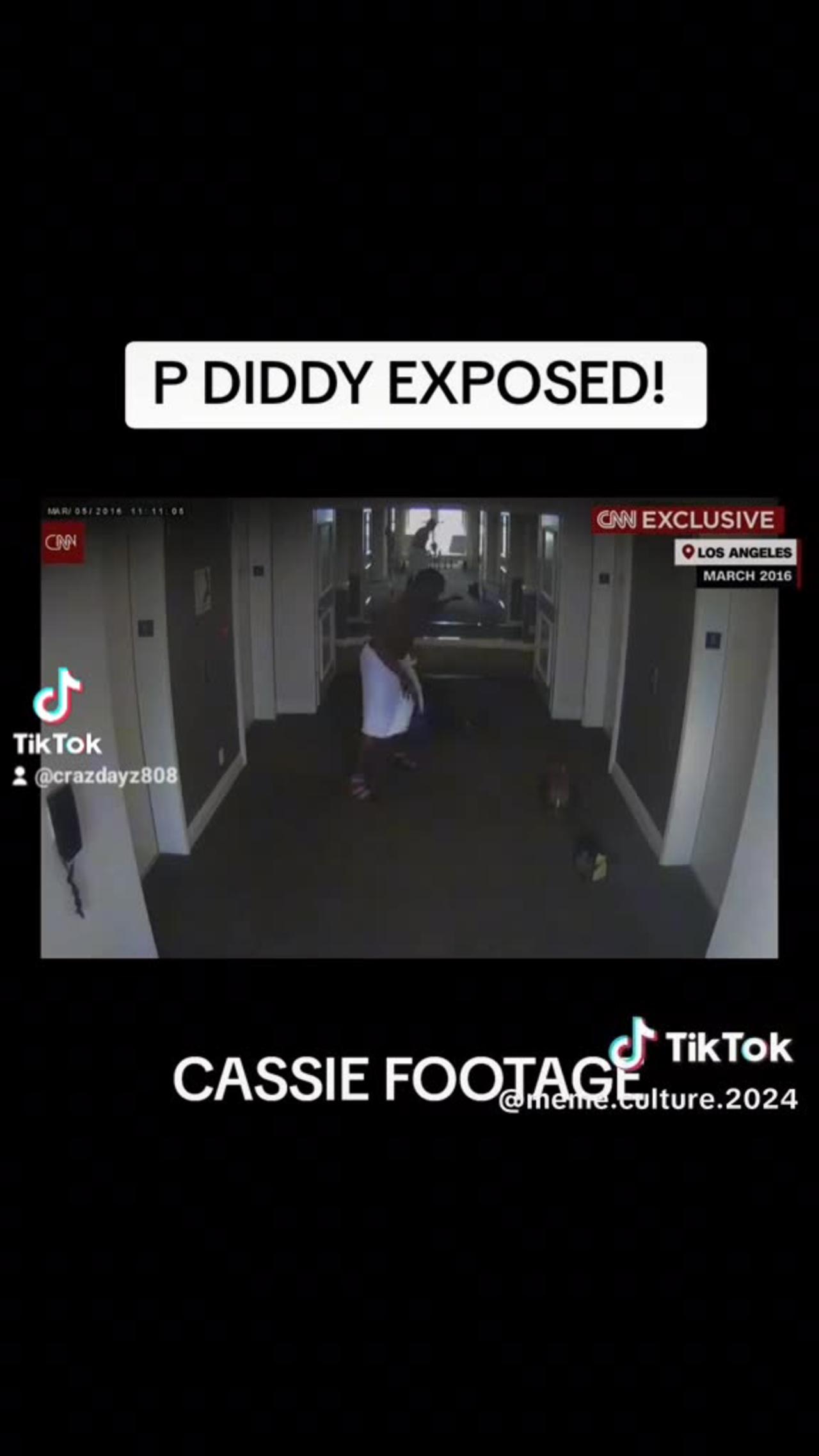 😱🚨P Diddy Exposed! Cassie Assault Footage🚨😱