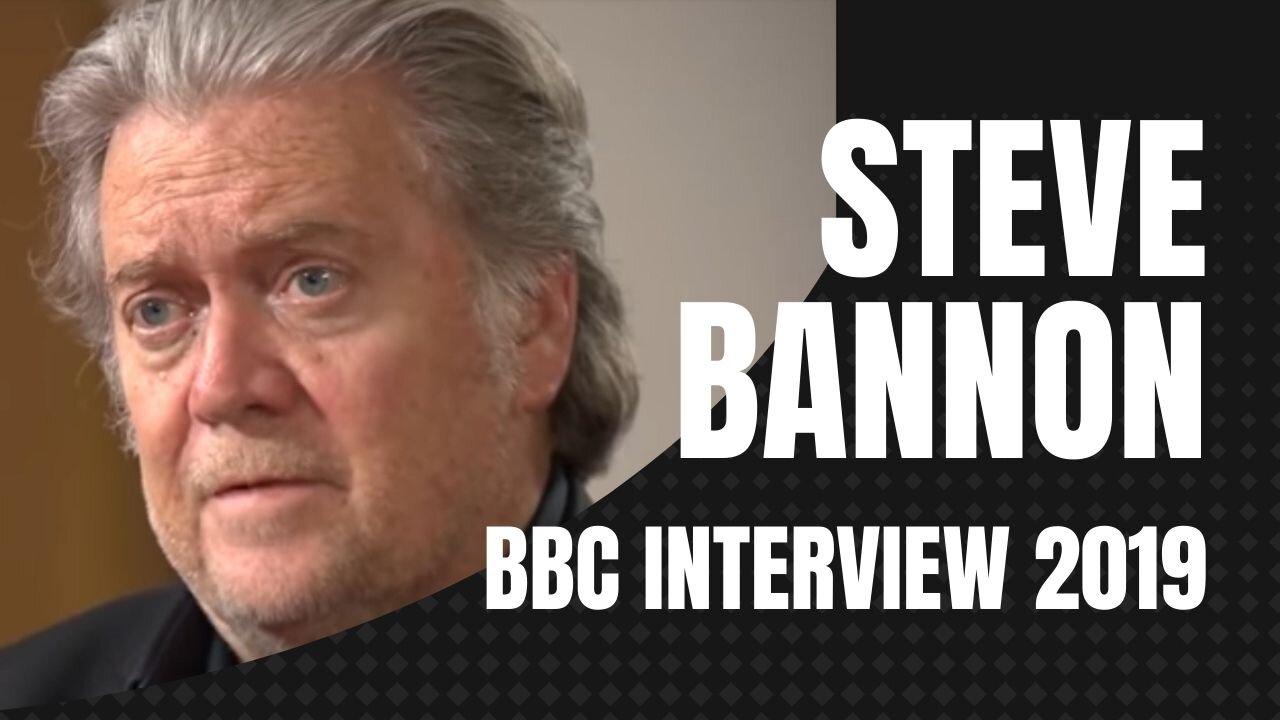 Bannon Saturday Series: FULL INTERVIEW: Trump's former chief strategist Steve Bannon- BBC News