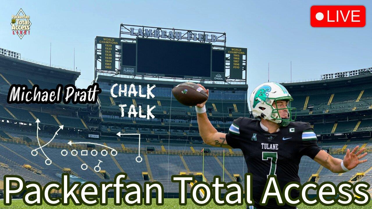 LIVE Packers Total Access Chalk Talk | Michael Pratt Highlights | #GoPackGo #Packers