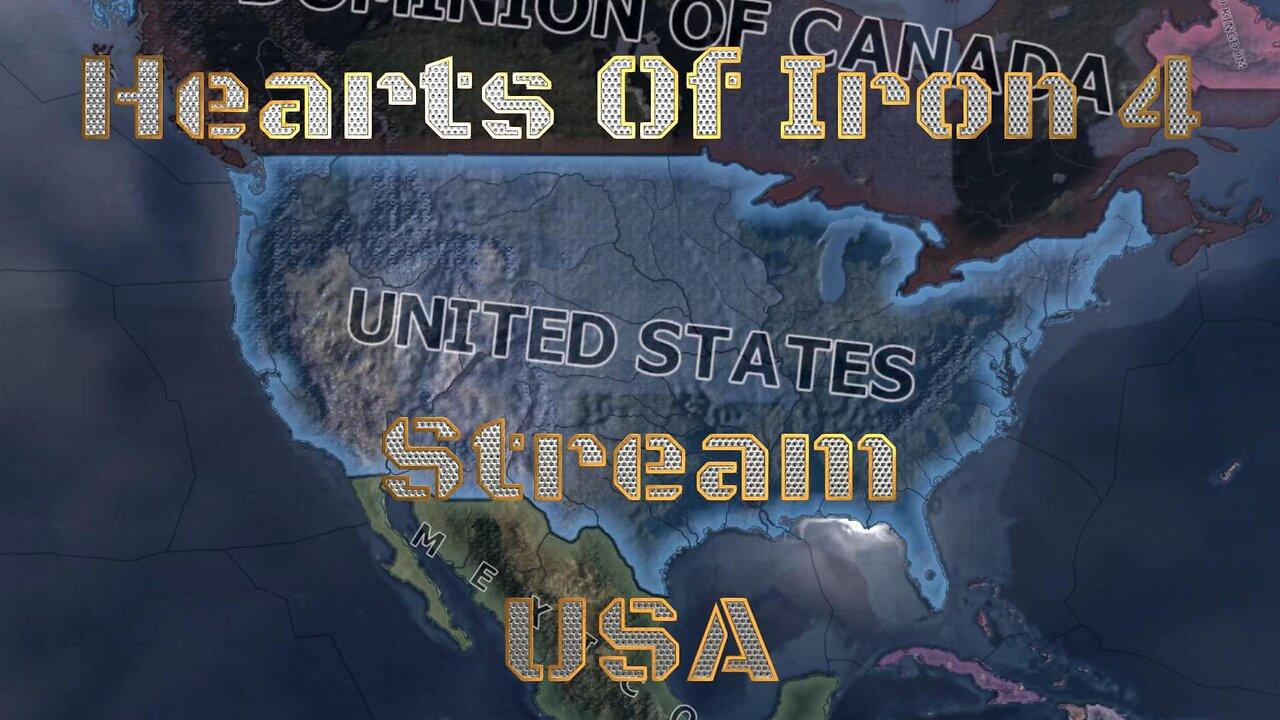 Hearts Of Iron 4 Stream USA Saves the Day