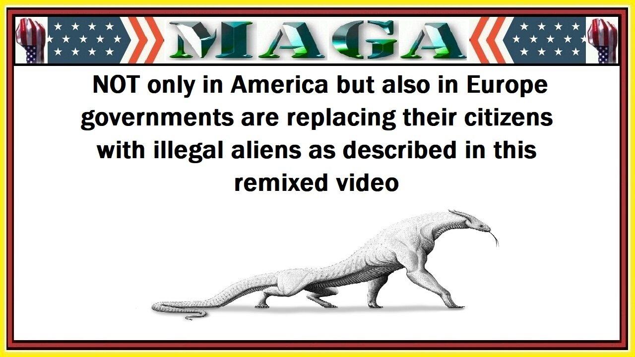 America AND Europe are replacing their citizens with illegal aliens