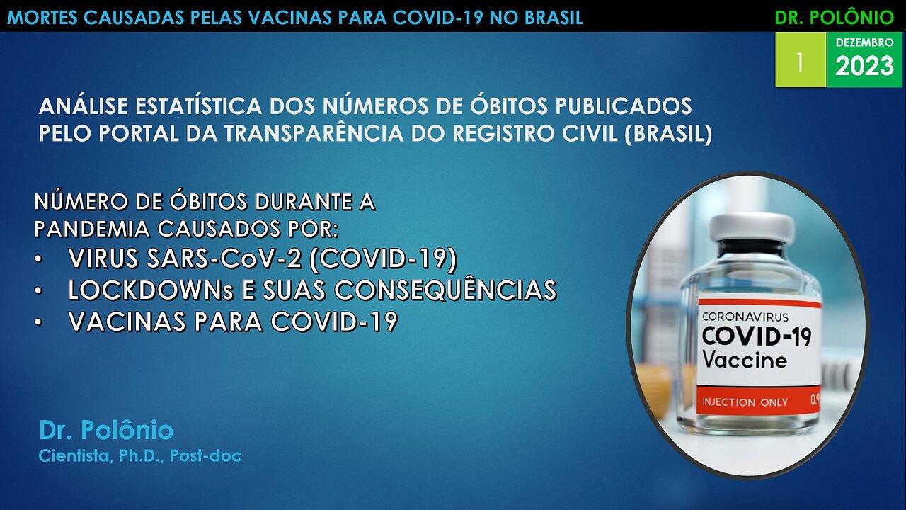 Mortes causadas pelas vacinas para COVID-19 no Brasil