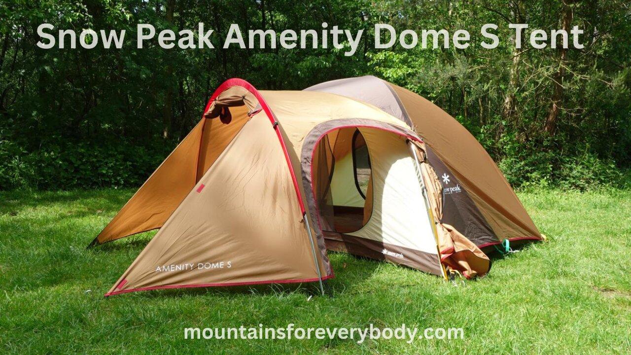Snow Peak Amenity Dome S Tent Review