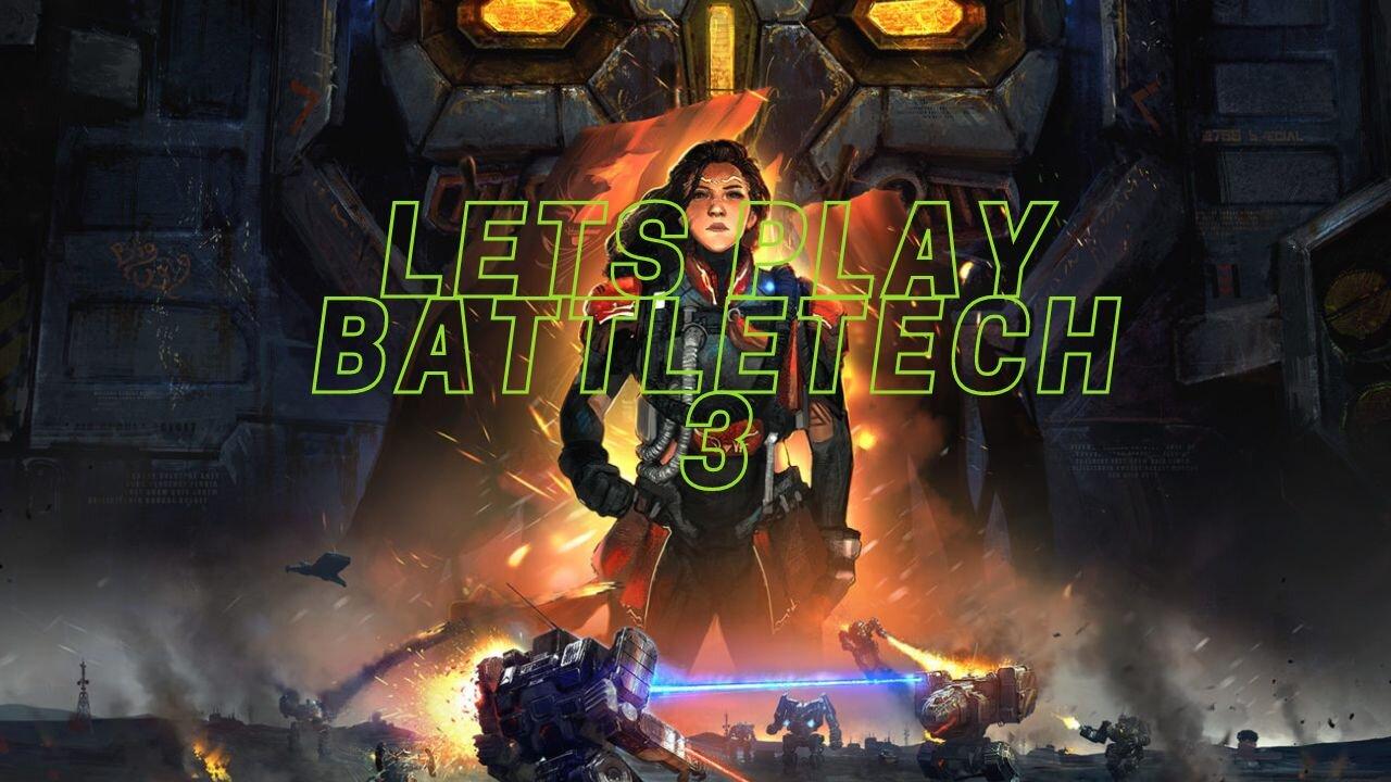 Battletech lets play campaign -no commentary-Escorting - E3