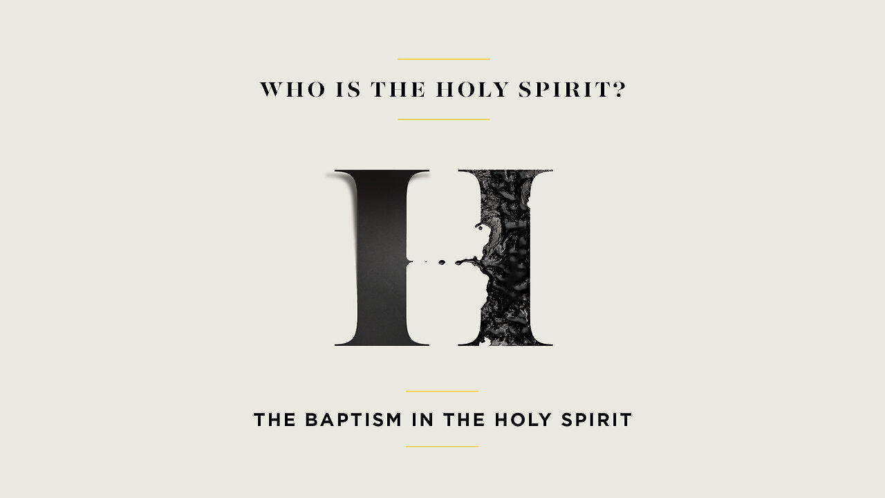 The Holy Spirit | The Baptism of the Holy Spirit part 5 | Life Chapel | David Goss | 5.19.24