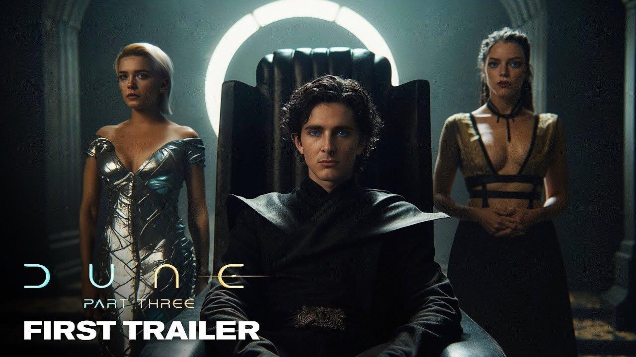 DUNE PART THREE – Trailer(2026) Timothée Chalamet,Zendaya  Warner Bros LATEST UPDATE & Release Date