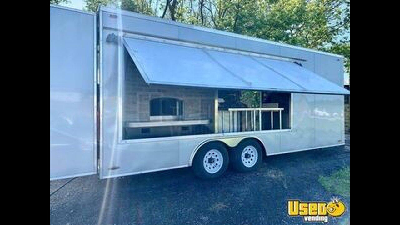2019 8.5' x 20' Wood Fired Pizza Trailer with Full Kitchen for Sale in Vermont