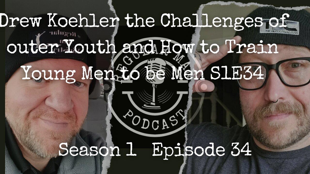 Live Stream Drew Koehler on the Challenges of our Youth and How to Train Young men to be Men S1E34