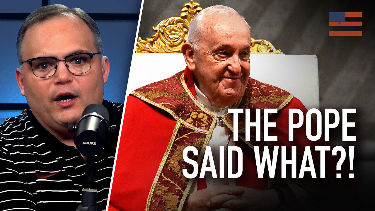 Pope Francis Said WHAT?! | Guest: Bob Vander Plaats | 5/20/24