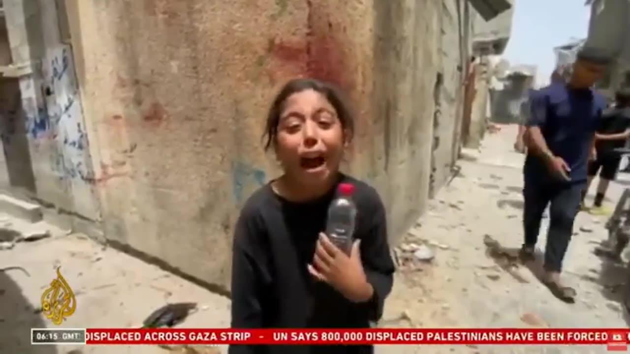 Orphaned girl victim of Israel’s Beit Lahia bombing