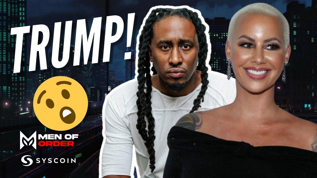 Amber Rose Endorses Trump; Did she get "the call?"  - The Grift Report