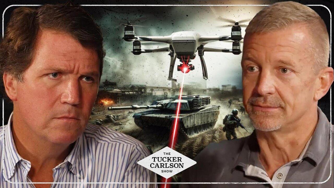 🔴 INTERVIEW: Tucker Carlson | Erik Prince | 🦟 KILLER DRONES & GOVERNMENT SURVEILLANCE