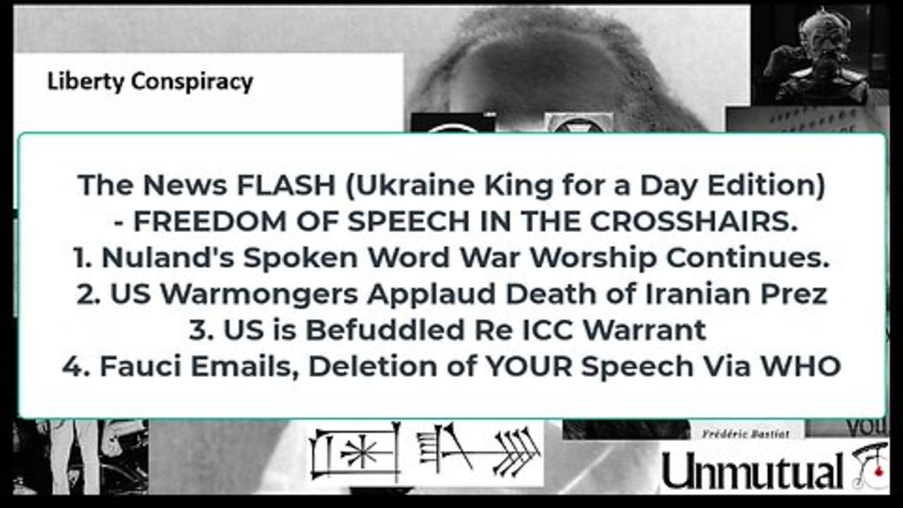 Liberty Conspiracy LIVE 5-21-24! Ukraine's President King, Gaza, Deleted Fauci Mail, Zoning Evil