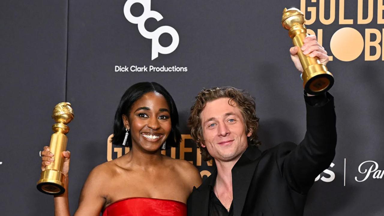 Ayo Edebiri Details 'Very Intimate' Friendship with 'The Bear' Co-Star Jeremy Allen White | THR News Video