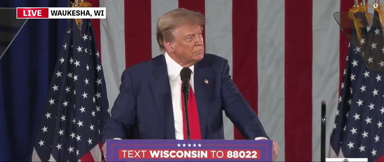 President Donald Trump Waukesha, Wisconsin Rally 5/1/24