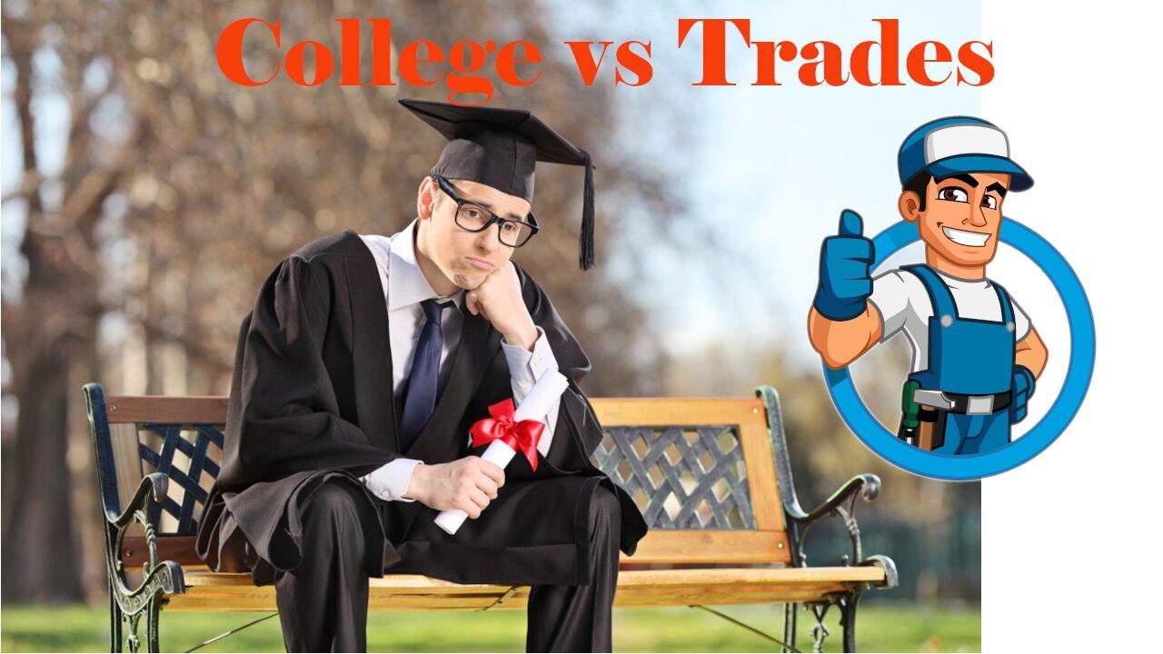 Trades Talk #81, college vs trades.