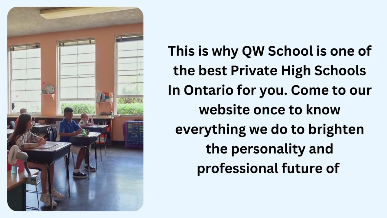 The Best Private High Schools In Ontario