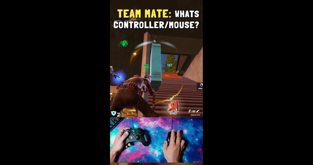 FORTNITE | PLAYING ON CONTROLLER/MOUSE