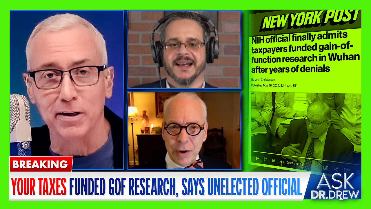Unelected NIH Official Admits US Taxpayers Funded Gain Of Function Research At EcoHealth Alliance & Wuhan Institute Of Virol