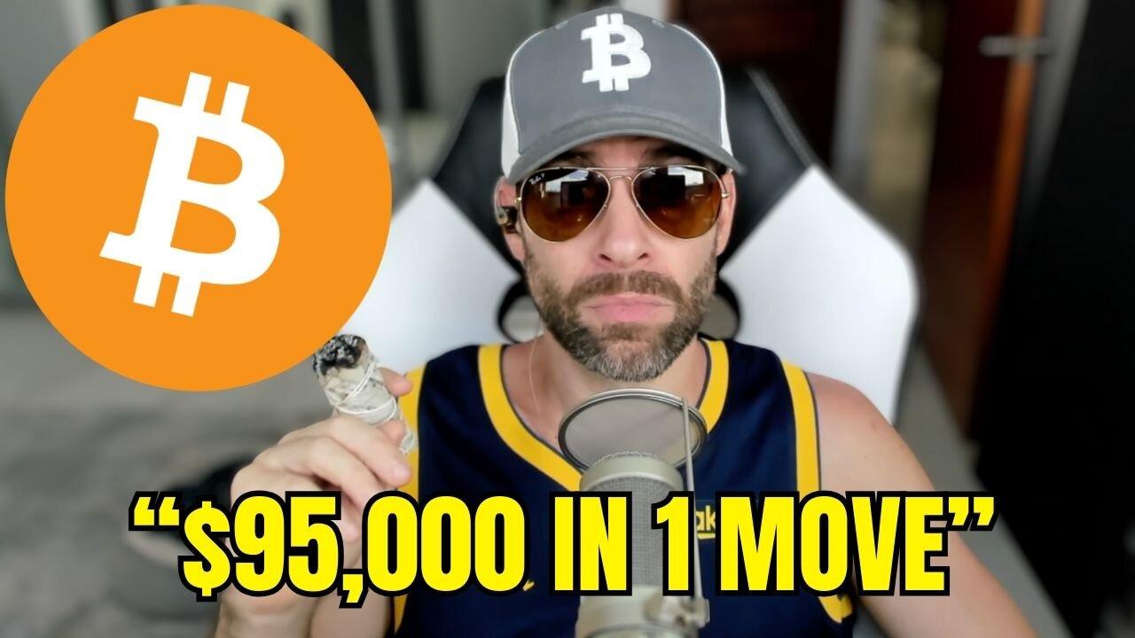 “Big Bitcoin Rise to $95,000 in 1 Move Before Correction”