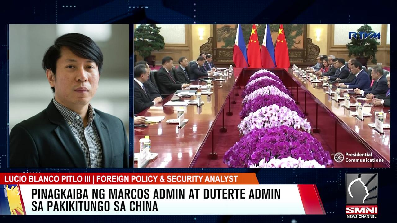 Pinagkaiba ng Marcos admin at Duterte admin sa pakikitungo sa China