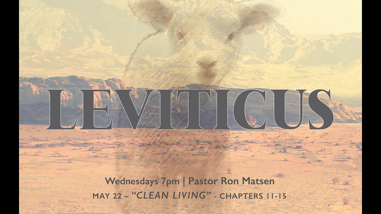 Wednesday Night Service - Book of Leviticus