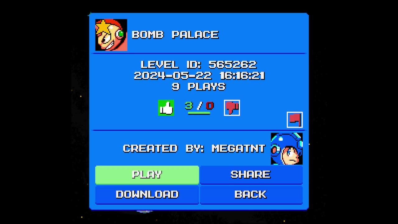Mega Man Maker Level Highlight: "Bomb Palace" by MegaTNT