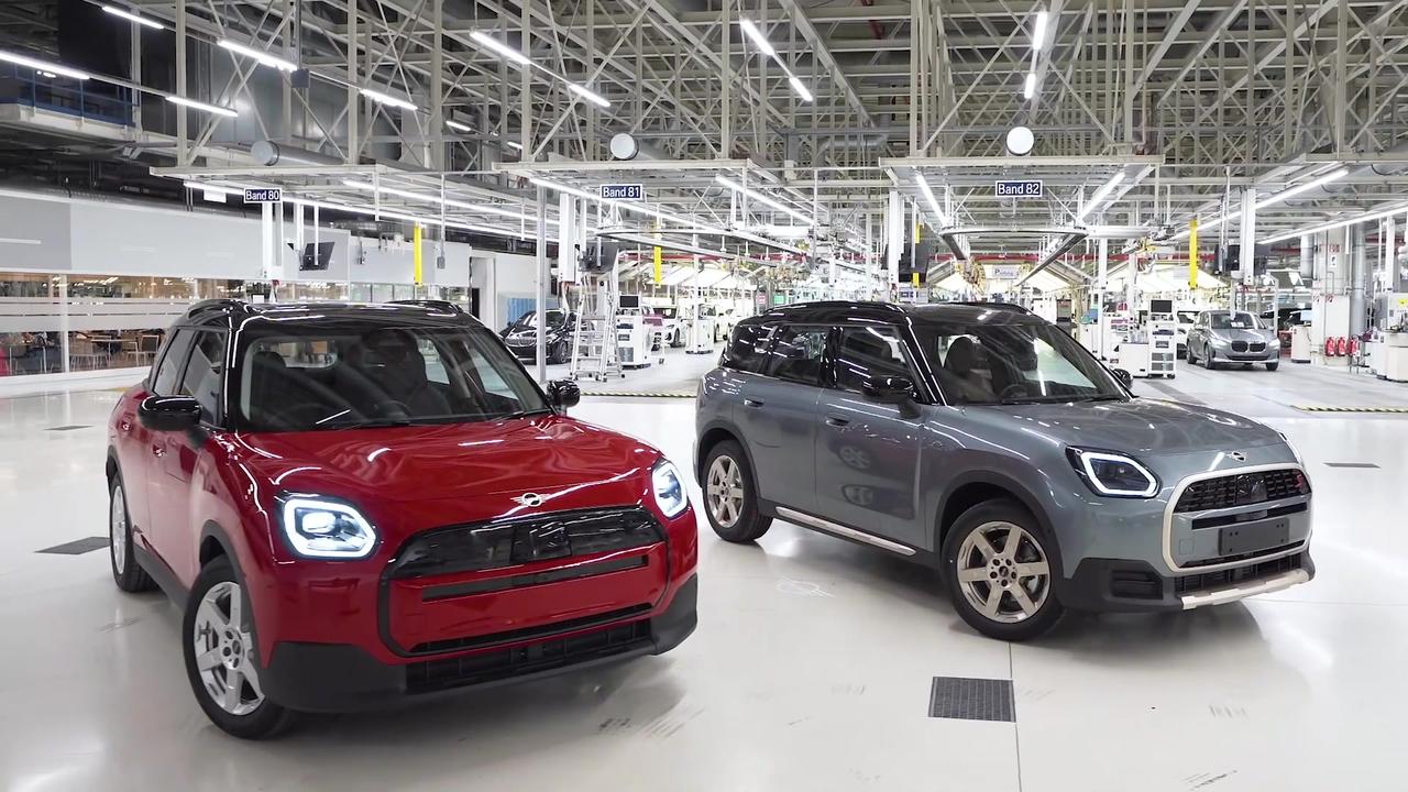 The new MINI Countryman Electric - Production Line