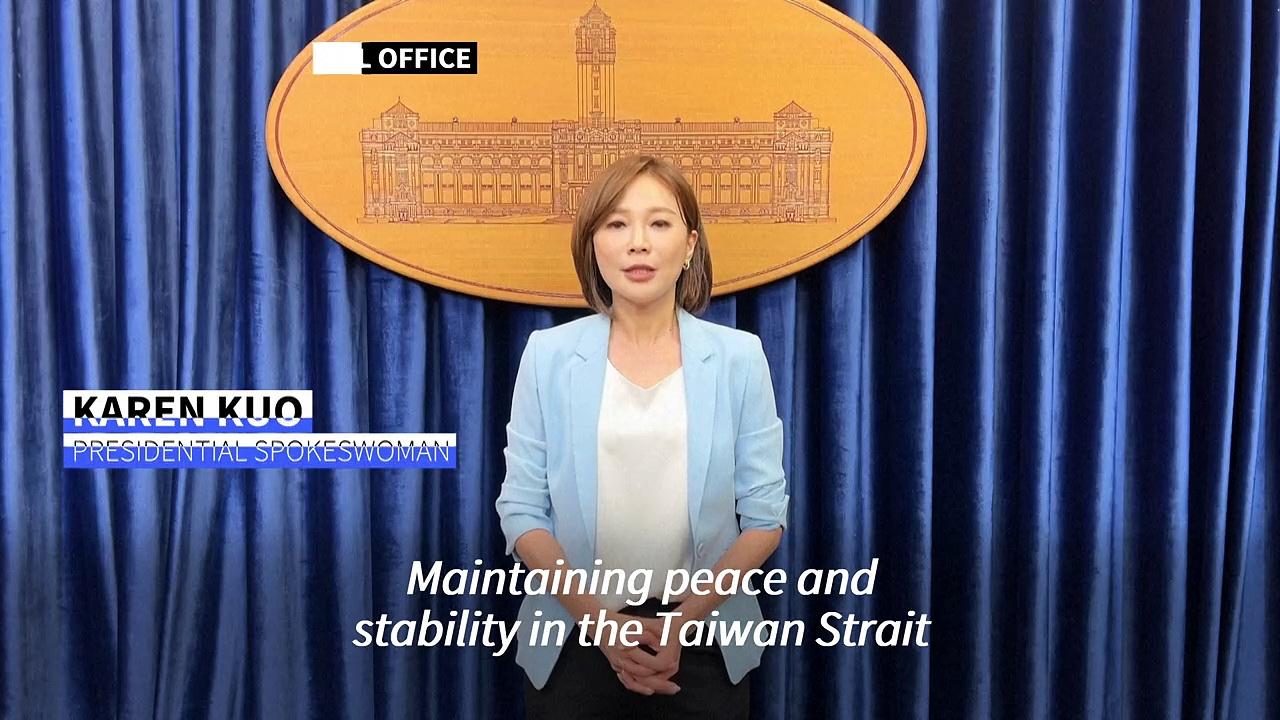 Taiwan regrets China's 'provocative military behaviour': presidential spokeswoman
