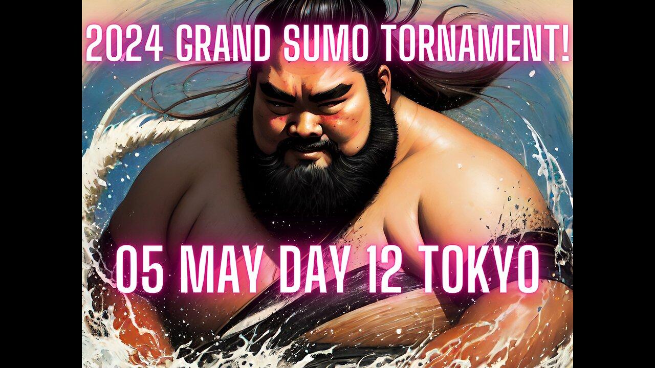 Sumo May Live Day 12 Tokyo Japan! 大相撲LIVE 05月場所