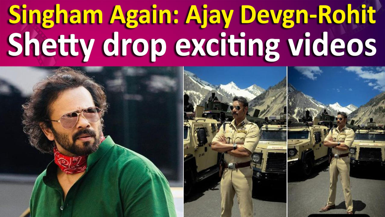 Rohit Shetty drops exciting glimpse of Ajay Devgn as Bajirao; announces Kashmir schedule wrap