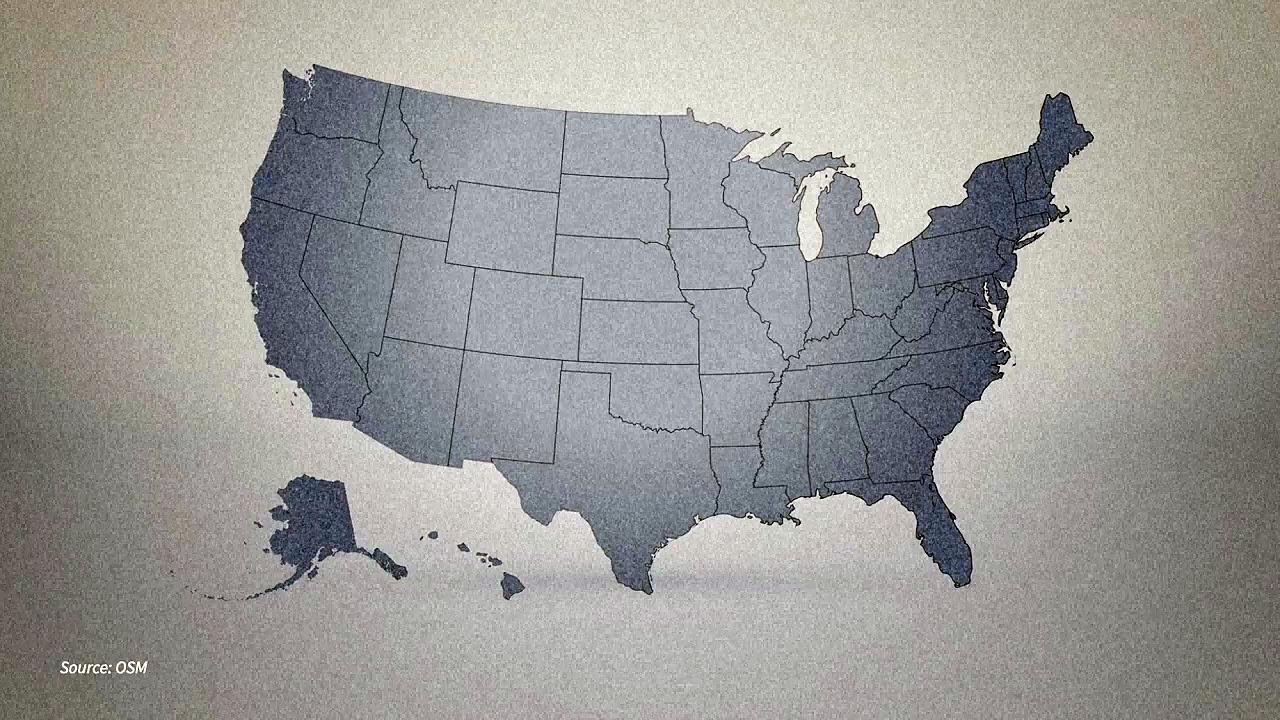 Animated map: Swing States
