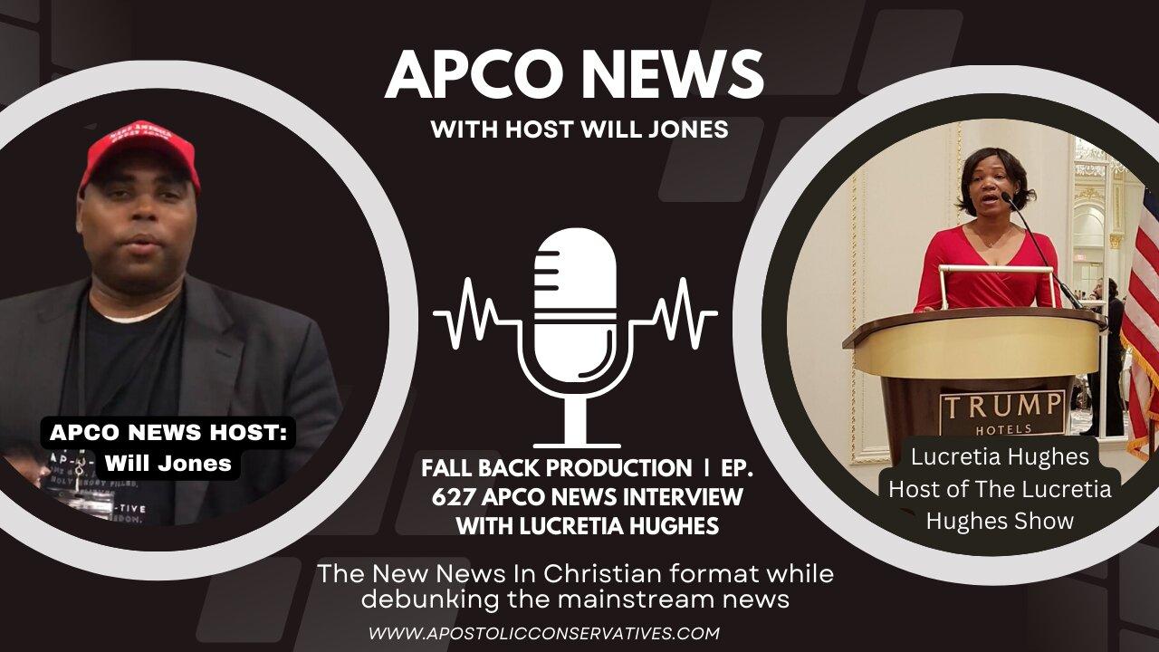 Fall Back Production | EP. 627 APCO News interview with Lucretia Hughes