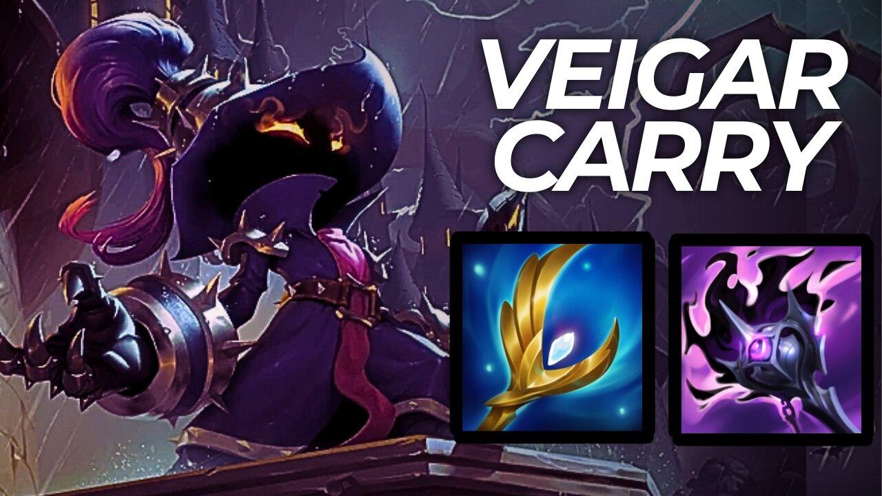 VEIGAR IS UNSTOPPABLE!! - Veigar vs Caitlyn Mid Gameplay Season 14 - League of Legends
