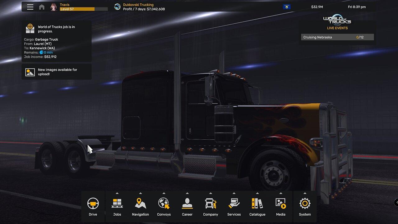 American Truck Sim - Chill / chat / whatever. Driving & backing up trailers!