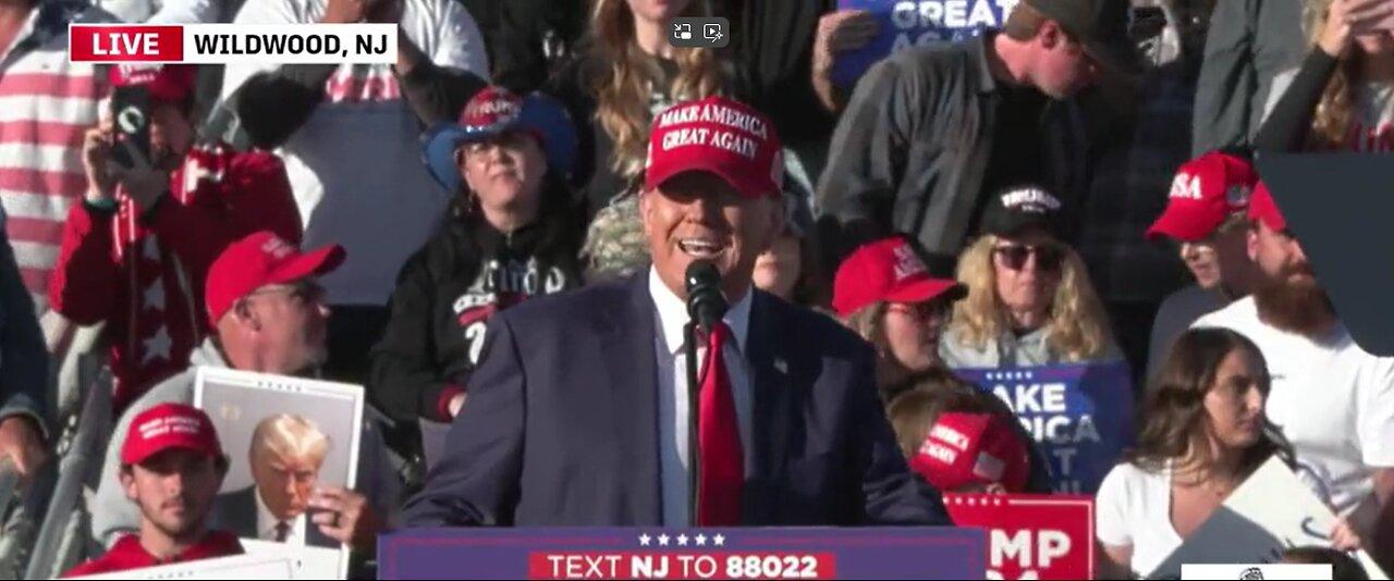 President Donald Trump Wildwood, New Jersey Rally 5/11/24