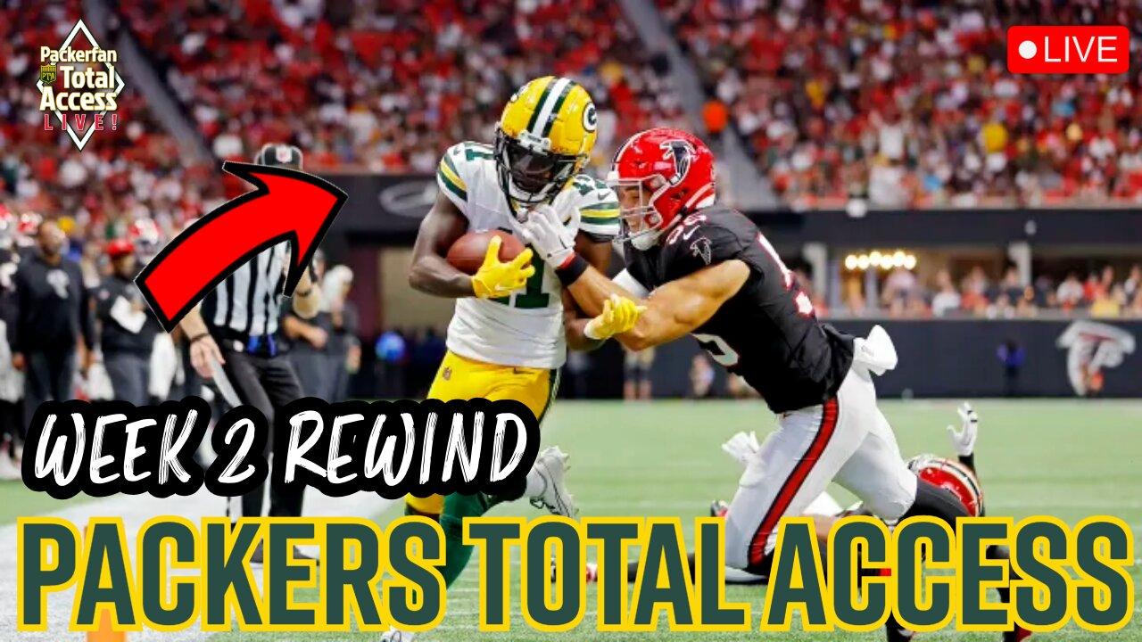 LIVE Packers Total Access Rewind | Green Bay Packers vs Atlanta Falcons Highlights Week 2